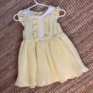 light yellow formal dress